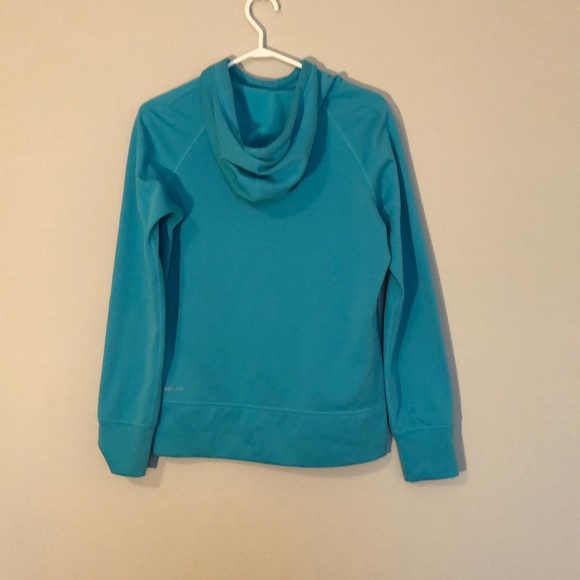 Turquoise nike hoodie - Picture 2 of 5
